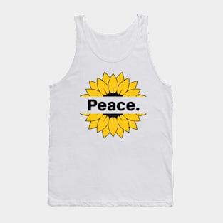 Peace in the World - Take These Pocket Sunflower Seeds Tank Top